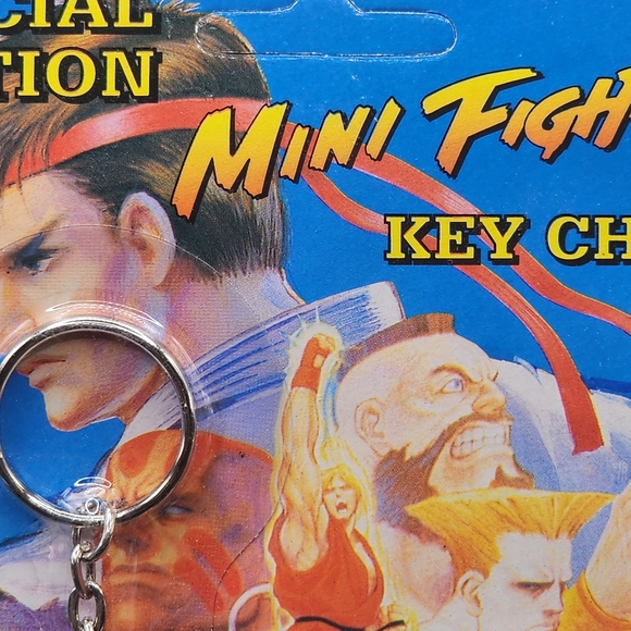 Mini Fighter Key Chain - Red - Picture 3 of 4